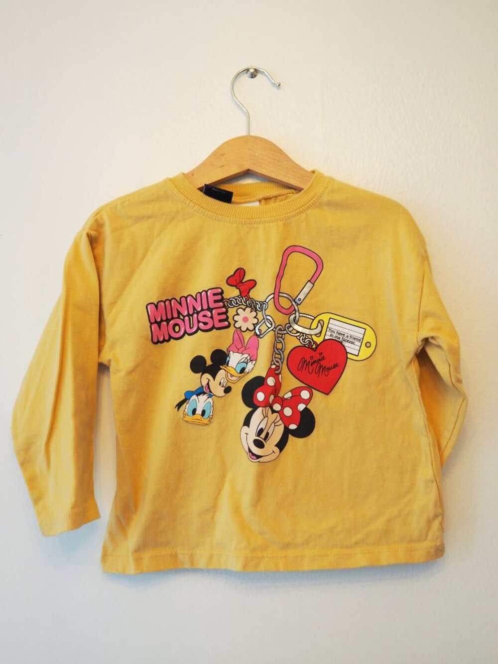 Zara Minnie Charm Tee 4T